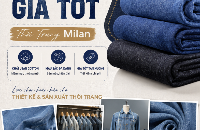 Jean Cotton Màu Đẹp, Giá Tốt | Thời Trang Milan
