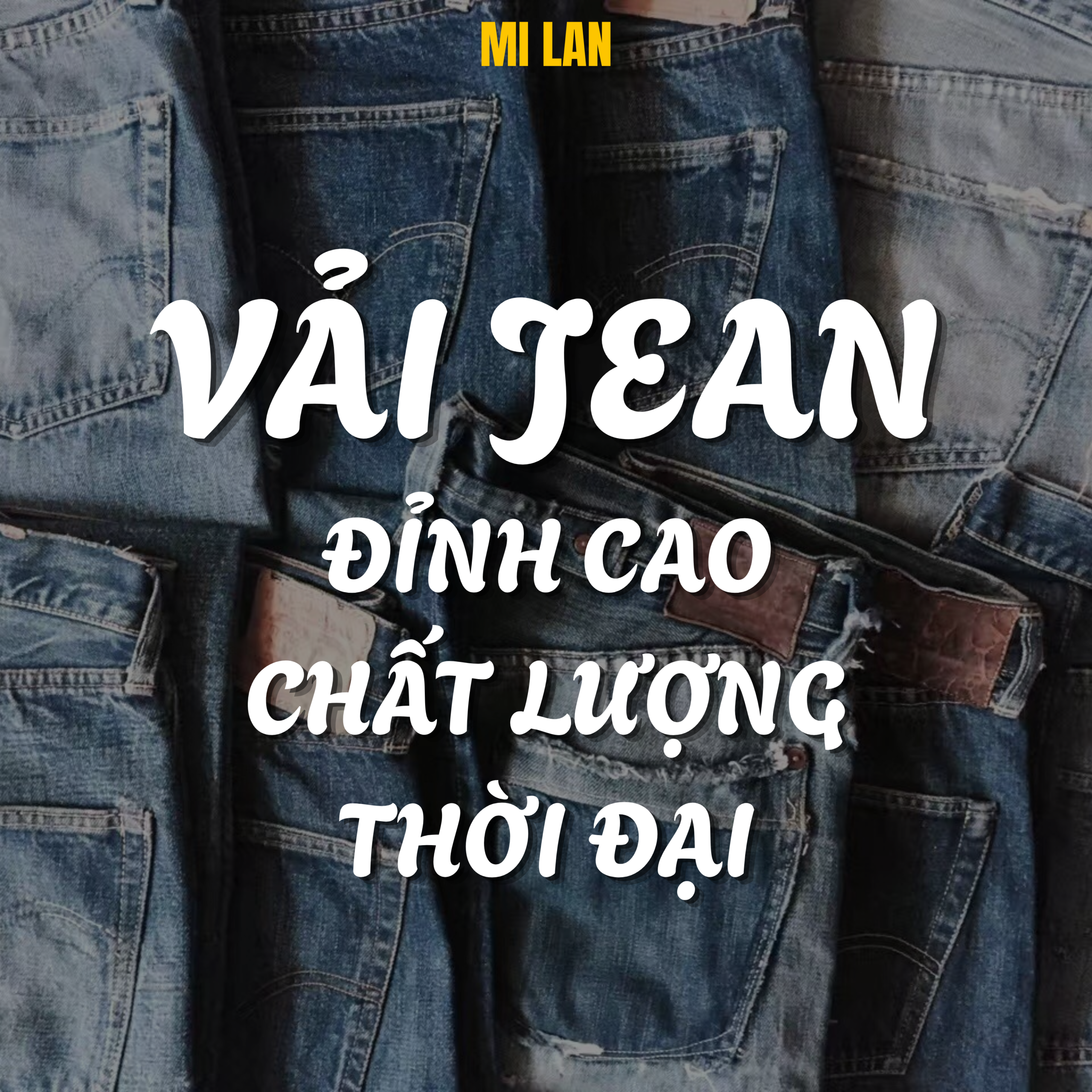Vải Jean – Đỉnh Cao Chất Liệu Thời Đại
