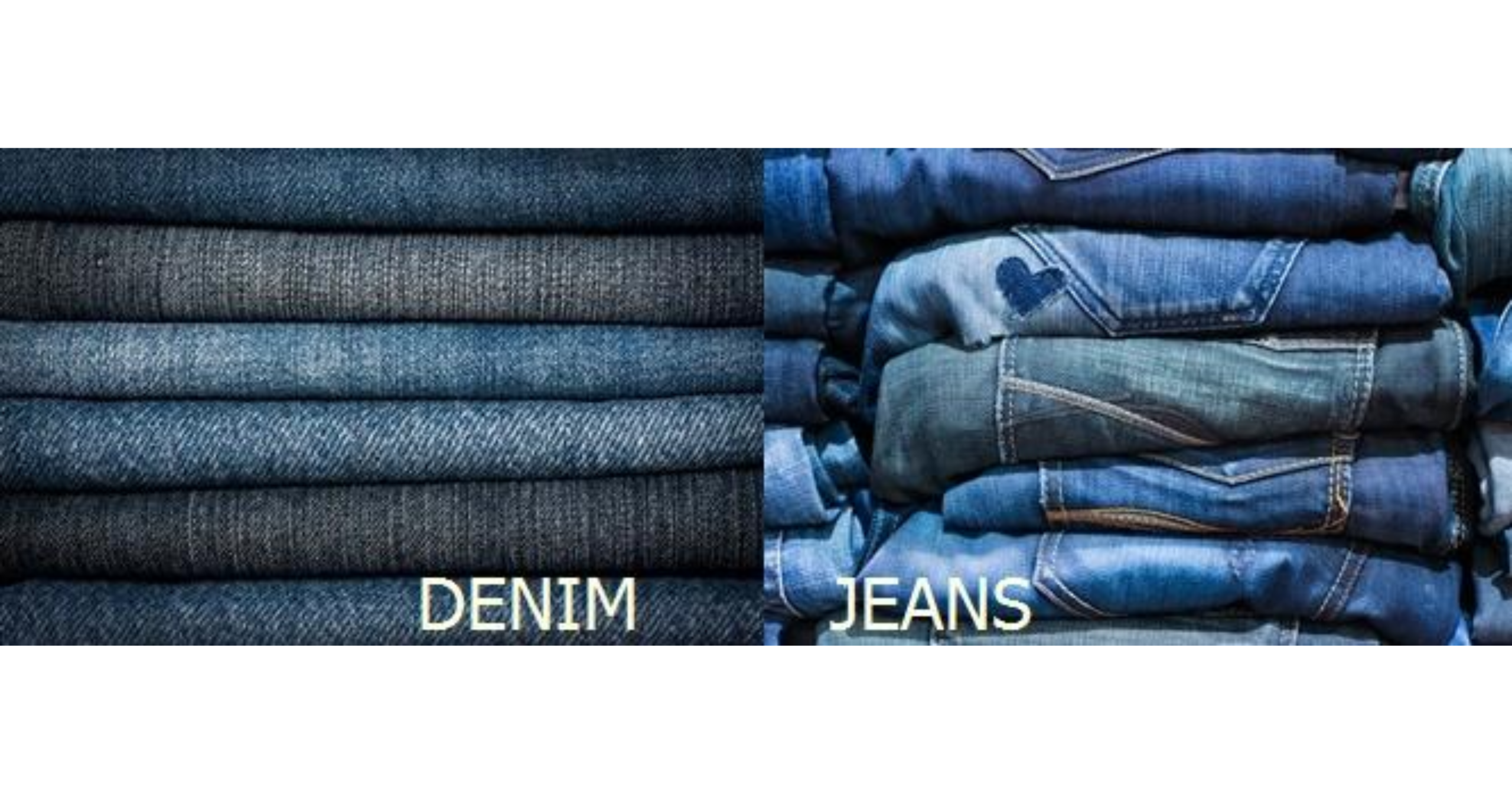 Phân Biệt Jean và Denim khác nhau thế nào ?